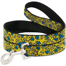 Buckle-Down Minions Scattered Yellow Pet Leash