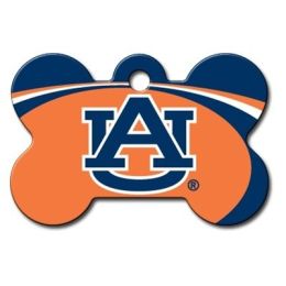 Auburn Tigers Bone ID Tag