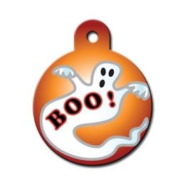 Halloween Circle ID Tag