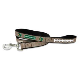 Miami Hurricanes Reflective Football Pet Leash