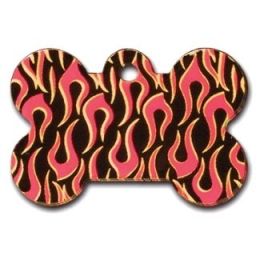 Stud Print Large Bone ID Tag