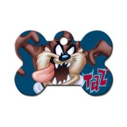 Taz Large Bone ID Tag