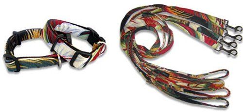 Barkcloth Collar (Option One: Large, Option 2: Flame)