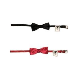 Dog Bow Tie Collar (Option One: Medium, Option 2: Black)