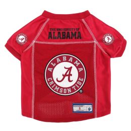 Alabama Crimson Tide Mesh Pet Jersey (Size: XS)