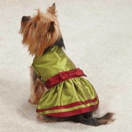 Holiday Shimmer Dog Dress (Option One: Medium)