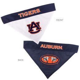 Auburn Tigers Pet Reversible Bandana (Size: L/XL)