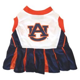 Auburn Cheerleader Dog Dress (Size: Medium)