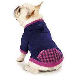 M. Isaac Mizrahi Modern Gingham Pet Hoodie (Option One: Large)