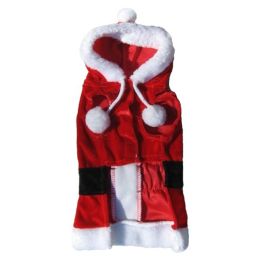 Santa Claus Pet Outfit (Option One: Medium)
