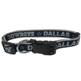 Dallas Cowboys Pet Collar by Pets First (Size: Small)