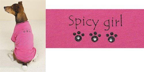 Spicy Girl Rhinestone Tee (Option One: Large)