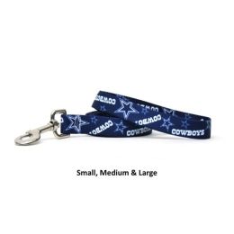 Dallas Cowboys Nylon Leash (Size: XS)