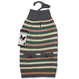 Zack & Zoey Elements Derby Stripe Sweater (Option One: Medium)