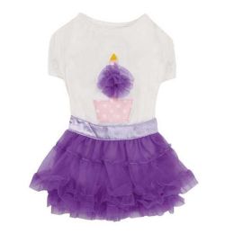 Chiffon Cupcake Tee And Skirt Set (Option One: Small)
