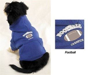 Hooded Football Sweatshirt (Option One: Large)