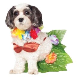 Hula Girl Pet Costume (Option One: Small)