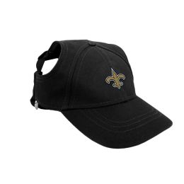 New Orleans Saints Pet Baseball Hat (Size: Large)