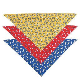 Everyday Bandanna (Option One: Yellow Tossed Bones)