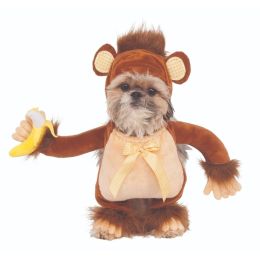 Walking Monkey Pet Costume (Option One: XL)
