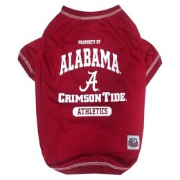 Alabama Crimson Tide Pet Tee Shirt (Size: XL)