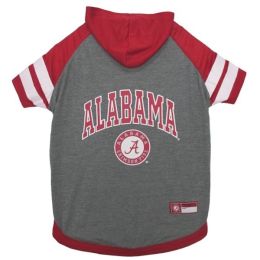 Alabama Crimson Tide Pet Hoodie T (Size: XS)