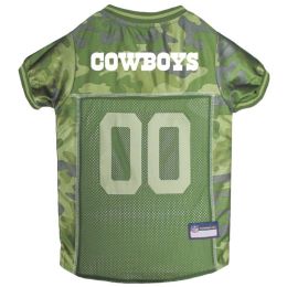 Dallas Cowboys Pet Camo Jersey (Size: XL)