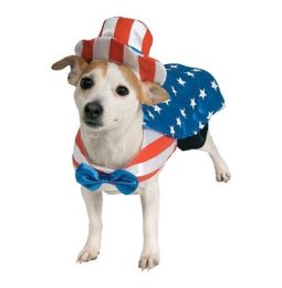 Uncle Sam Pet Costume (Option One: XL)