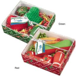 Grriggles Holiday Hound Gift Set (Option One: Green)