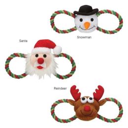 Holiday Hug Tug Dog Toys (Option One: Reindeer)