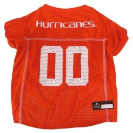 Miami Hurricanes Pet Jersey (Size: Large)
