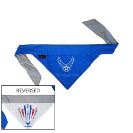 US Air Force Pet Reversible Bandana (Option One: Medium)