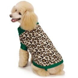 M. Isaac Mizrahi Luxe Leopard Pet Sweater (Option One: Large)