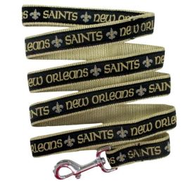 New Orleans Saints Pet Leash by Pets First (Size: Medium)