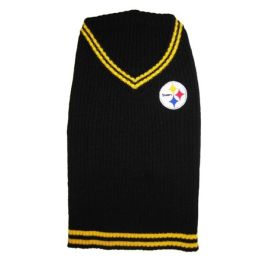 Pittsburgh Steelers Dog Sweater (Size: Medium)