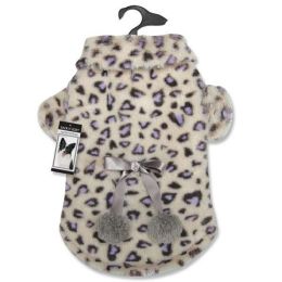 Zack & Zoey Elements Cheetah Plush Coat (Option One: XL)