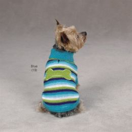 Brite Stripe Sweater (Option One: Large, Option 2: Blue)