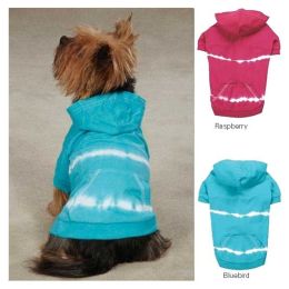 Tie Dye Dog Hoodie (Option One: Large, Option 2: Raspberry)